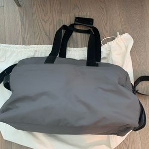 Away Duffle Bag - used once (grey)